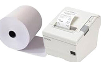 Kassenrollen für Thermo-Bondrucker - 50 Thermorollen 80x80x12