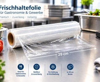FUNNY Frischhaltefolie 29 cm (lose, 4 Rollen/Karton) – AG-293